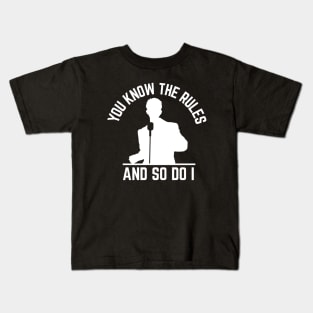 You Know The Rules And So Do I, Rick Astley, White Kids T-Shirt